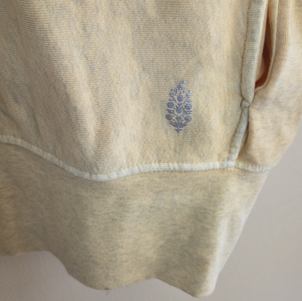 FP Movement | Heathered Butter Yellow Sweatshirt with Pockets Size XS - Picture 5 of 8